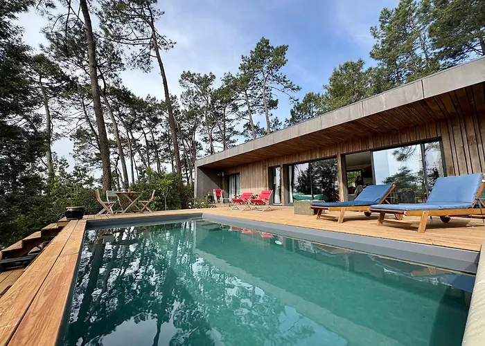 Villa La Du Bout Du Monde, Pool & Jacuzzi Soorts-Hossegor